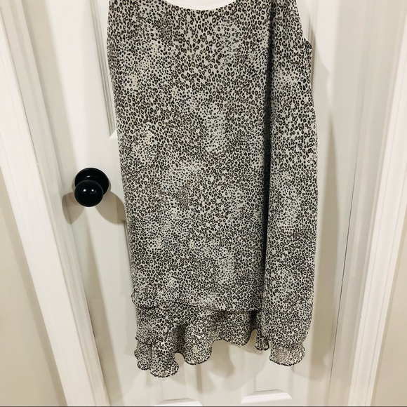 Bison Bisou Leopard Flirty Tank Dress - Picture 11 of 13